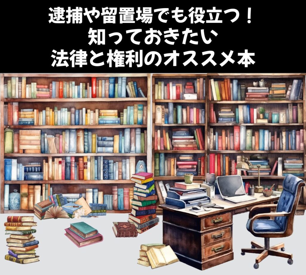 逮捕や留置場でも役立つ！ 知っておきたい法律と権利のオススメ本