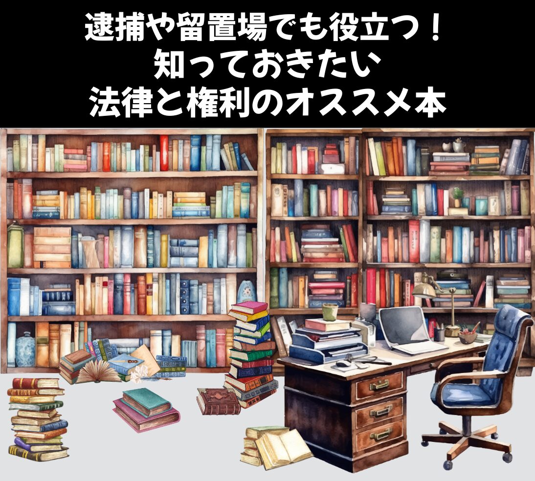 逮捕や留置場でも役立つ！ 知っておきたい法律と権利のオススメ本